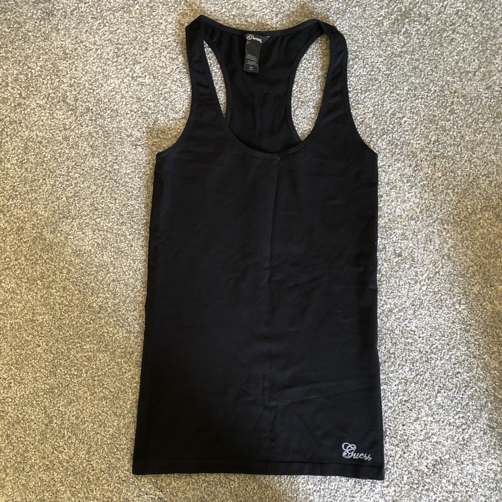 GUESS Black Tank Top nwot Size Small